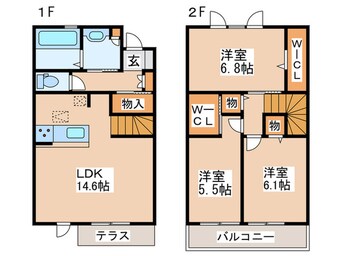 間取図 クレスト青山