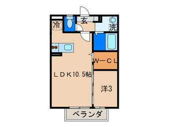 間取図 ステラコ－ト壱番館Ａ棟