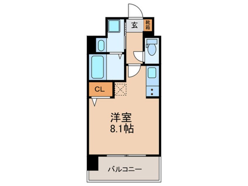 間取図 メイクス博多石城