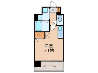 間取図 メイクス博多石城