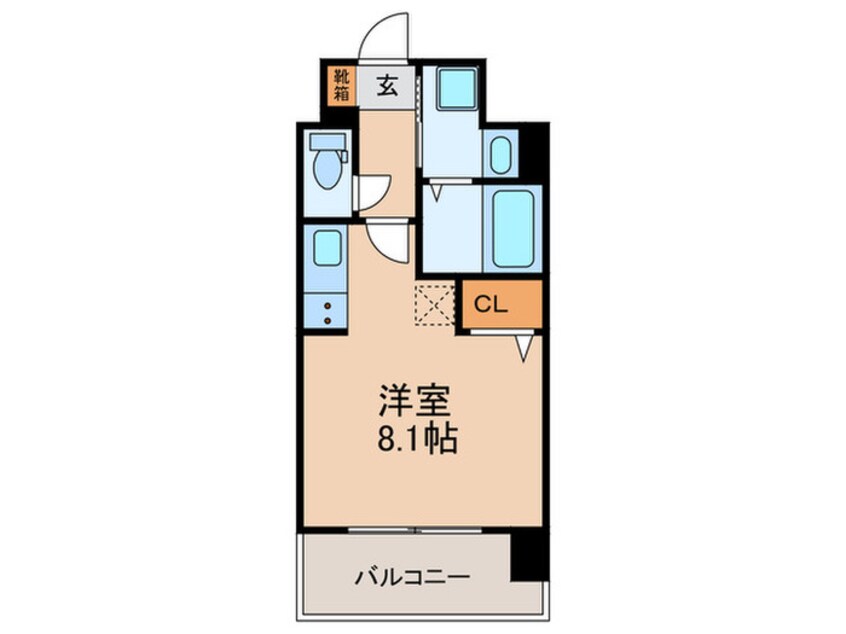 間取図 メイクス博多石城