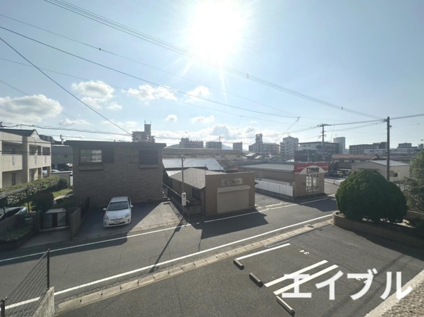 室内からの展望 エクレール中井