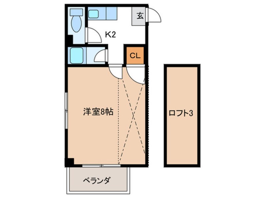 間取図 トレンチーノ