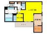 D-room大橋 1LDKの間取り