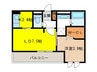 D-room大橋 1LDKの間取り