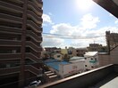 室内からの展望 コ－ポ森