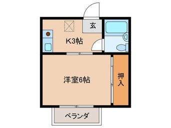 間取図 ファミール春日原