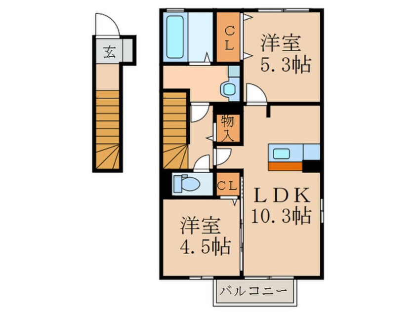 間取図 シーズンさくら