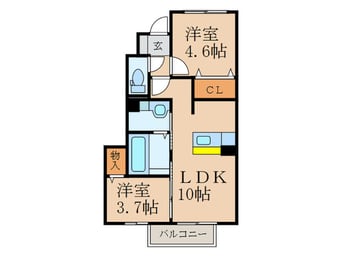 間取図 シーズンさくら