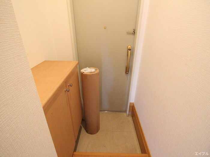 玄関 グリーンコート