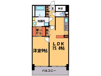 間取図 コモダスパッソ天神　　803