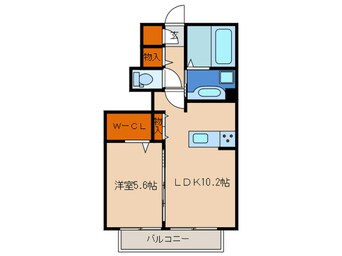 間取図 アリス御島崎弐番館