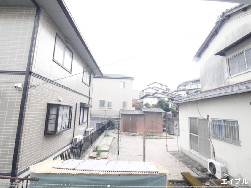 室内からの展望 リブリ・岡本Ⅱ