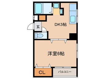 間取図 第７川崎ビル