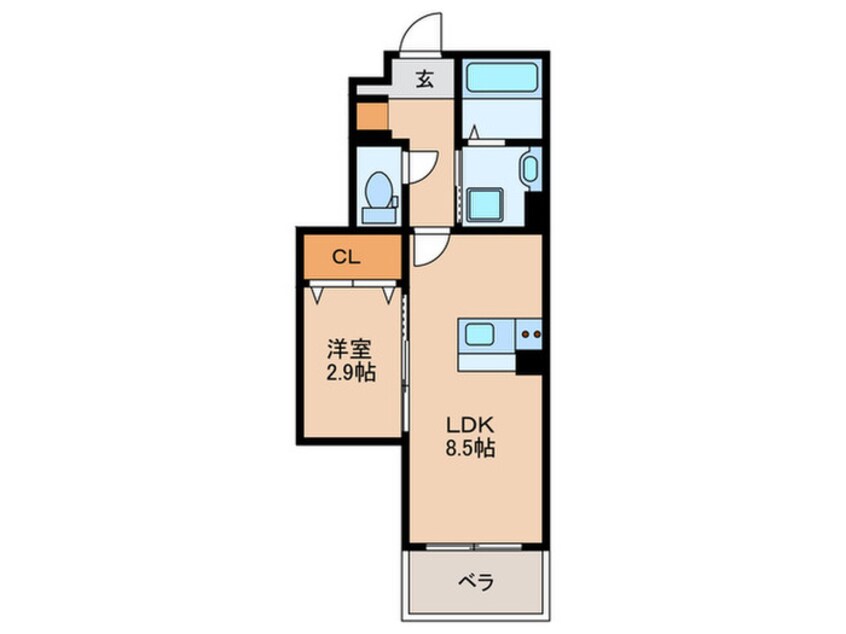 間取図 光陽マンション別府