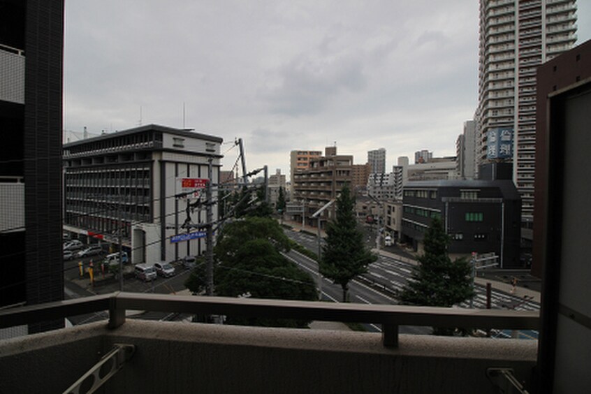 室内からの展望 矢島ビル