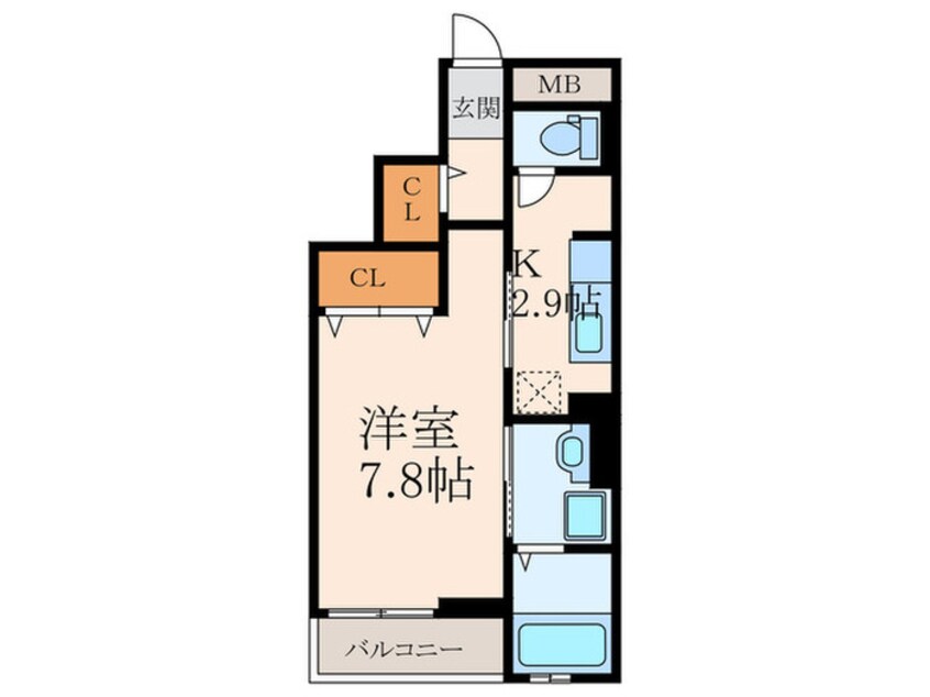 間取図 リッジクレスト