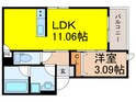 仮)上白水９丁目APの間取図