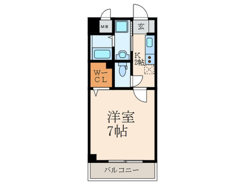 間取図 エルマーノ下到津