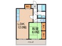 エスモアール博多の森の間取図