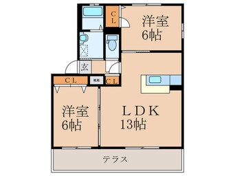 間取図 フォレスタＭプリモ