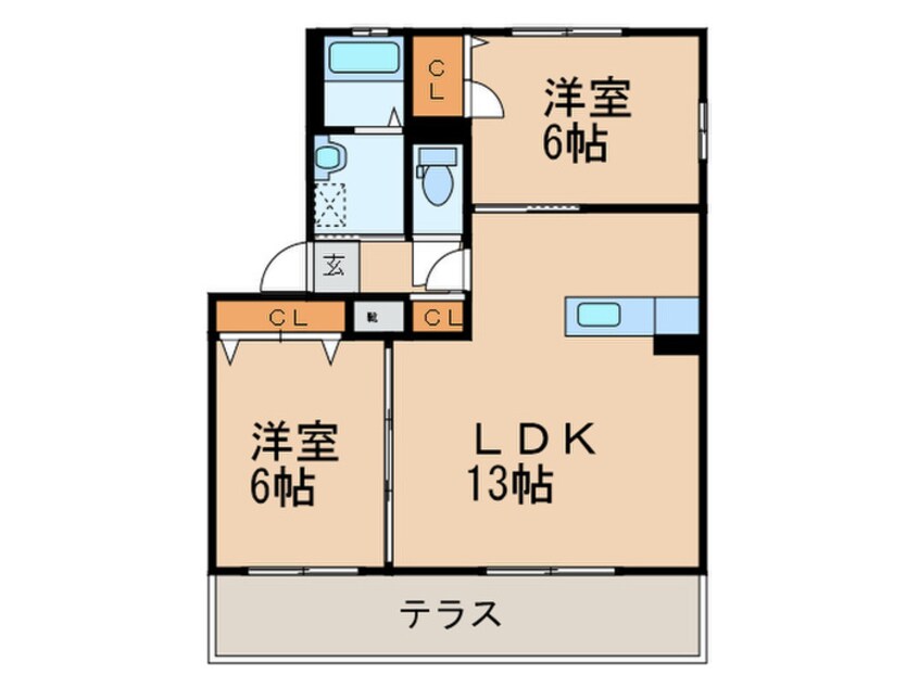 間取図 フォレスタＭプリモ