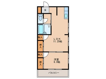 間取図 パ－クサイドハイム