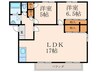 サラダ村 Ａ 2LDKの間取り