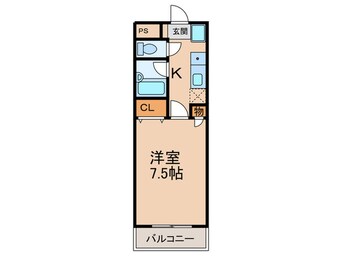 間取図 シャンブル塩原