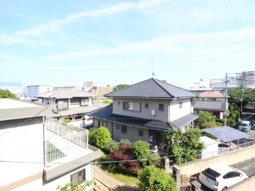 室内からの展望 シャンブル塩原