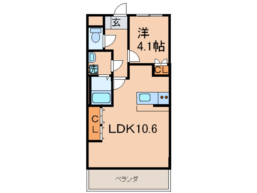 間取図 メゾン・ド・ユウ