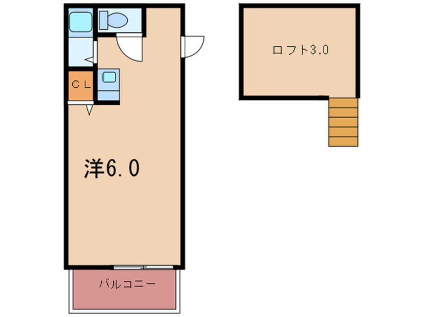 間取図 サンライズビラ新宮