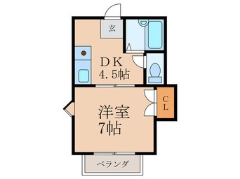 間取図 レピュ－トＭ