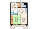 ピアリス祇園の間取図