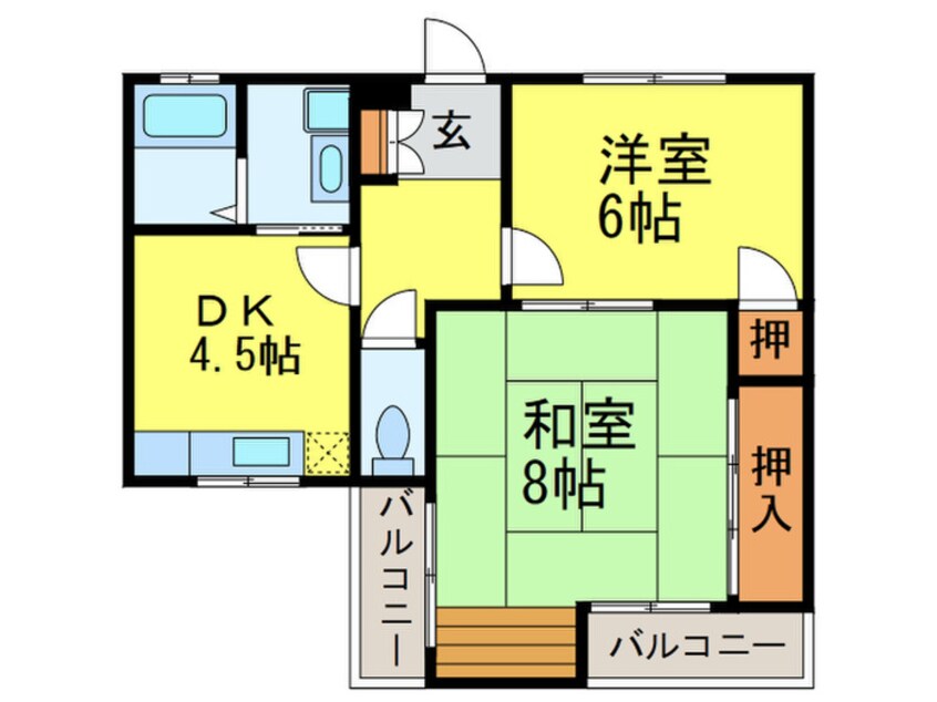 間取図 手嶋ビル