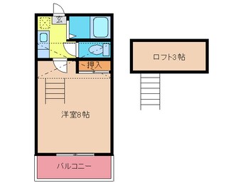 間取図 スピカ　８