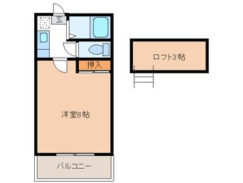 間取図 スピカ　８