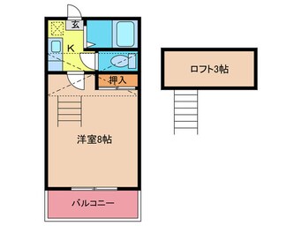 間取図 スピカ　８