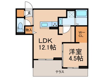 間取図 仮）ルミナス空港東