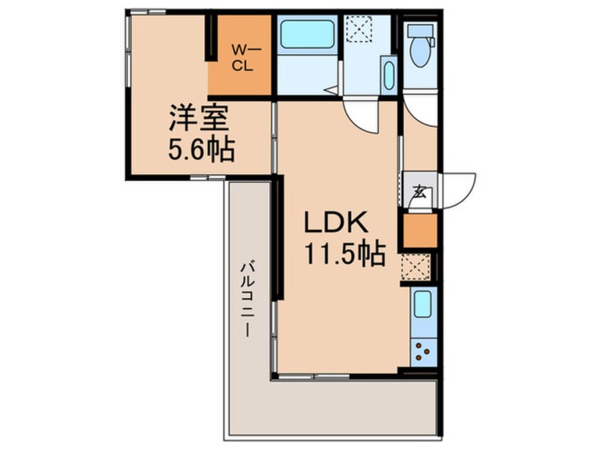 間取図 仮）ルミナス空港東