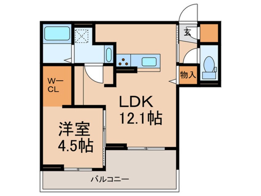 間取図 仮）ルミナス空港東