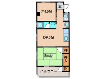 間取図 仮)コーポ森下