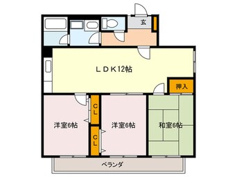 間取図 ＡＸＩＳ昭代