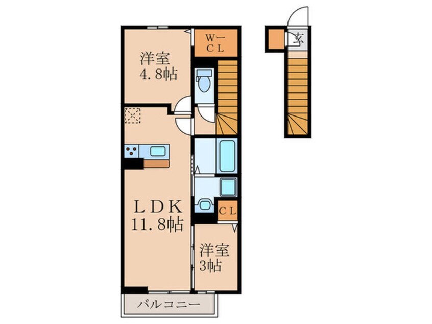 間取図 トレス古前