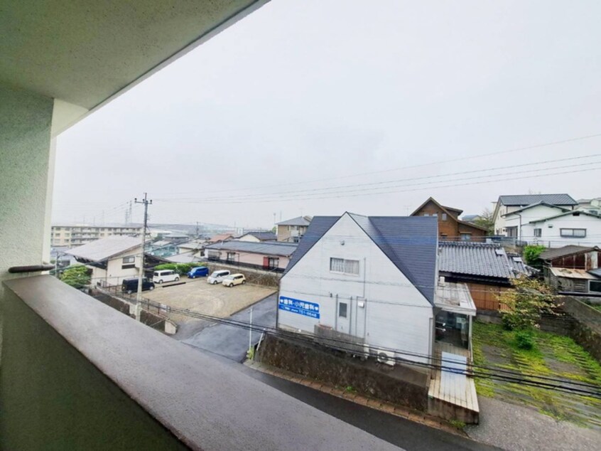 室内からの展望 響コーポ