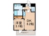ドリ－ムライフ博多駅南 1DKの間取り