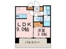 ＲＥＧＡＬＯ空港通 1LDKの間取り
