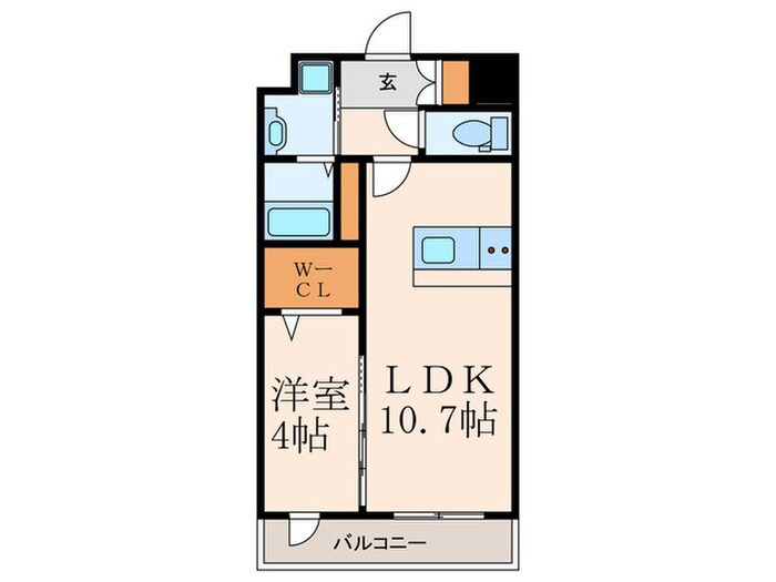 間取り図 Ｔパーク歯大前