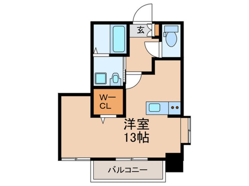 間取図 エスペランサ天神EAST