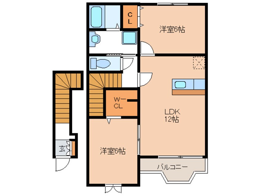 間取図 ホワイトヒルズM＆S　S棟